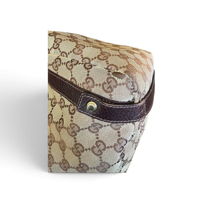 Gucci Abbey Toile GG Beige / Marron — vue 6