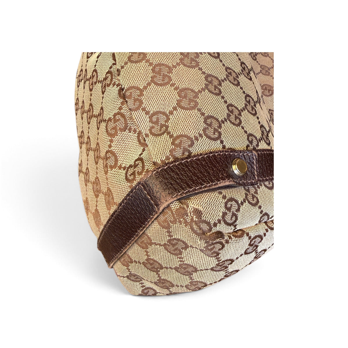 Gucci Abbey Toile GG Beige / Marron — vue 7