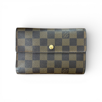 Louis Vuitton Sarah Portefeuille Damier Ébène