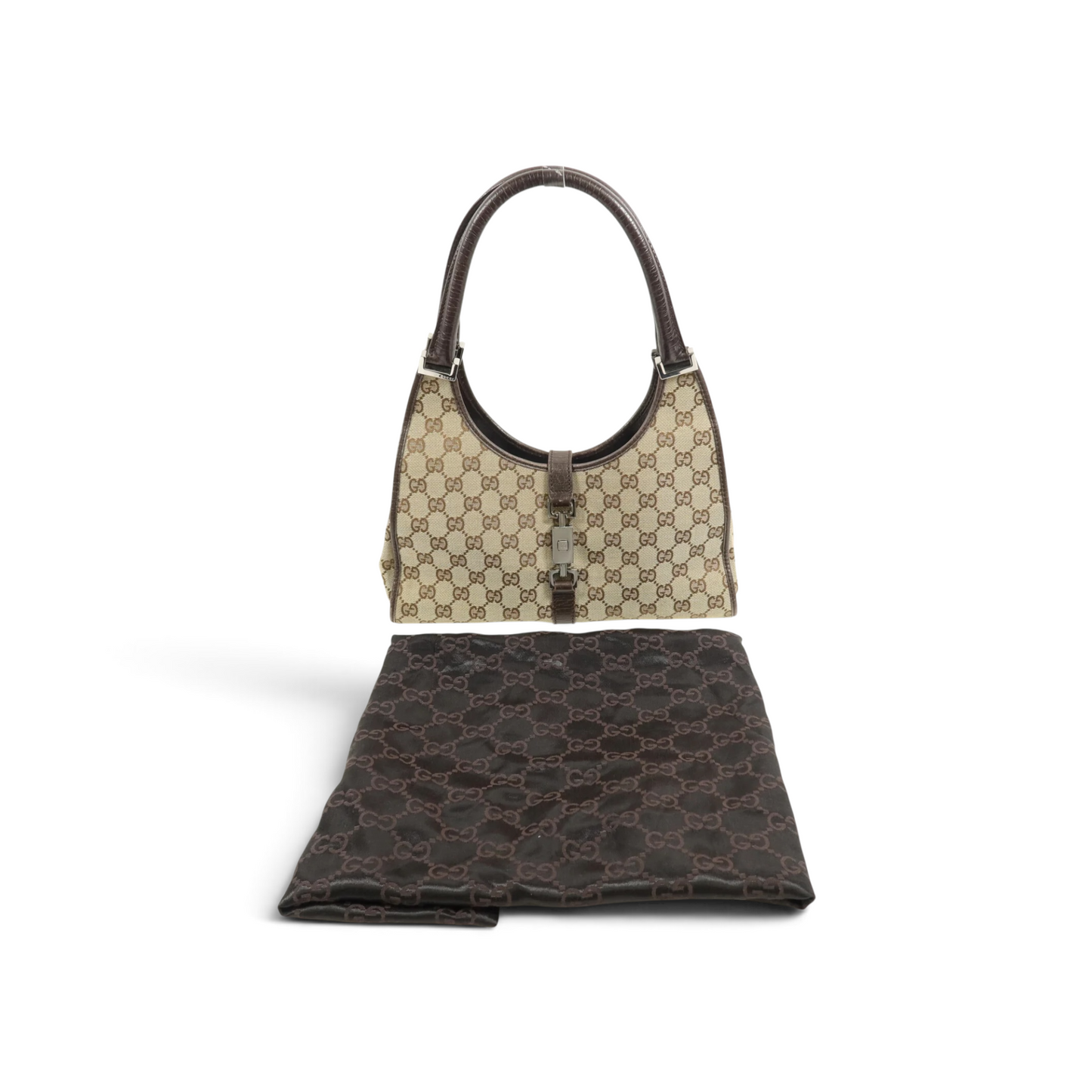 Gucci Jackie Shoulder Bag Toile GG
