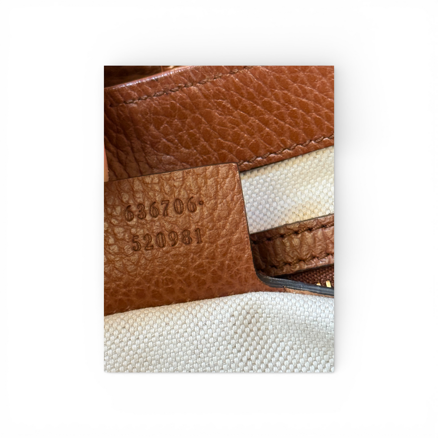 Gucci Jackie Denim Toile GG