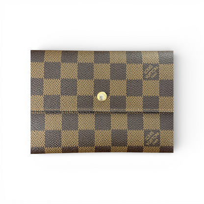 Louis Vuitton Sarah Portefeuille Damier Ébène