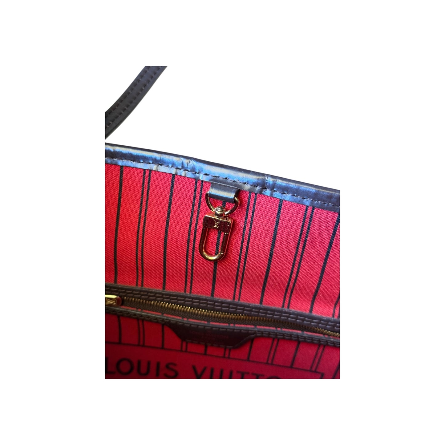 Neverfull PM damier ébène + pochette