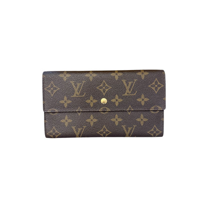 Portefeuille Long 3 volets Louis Vuitton