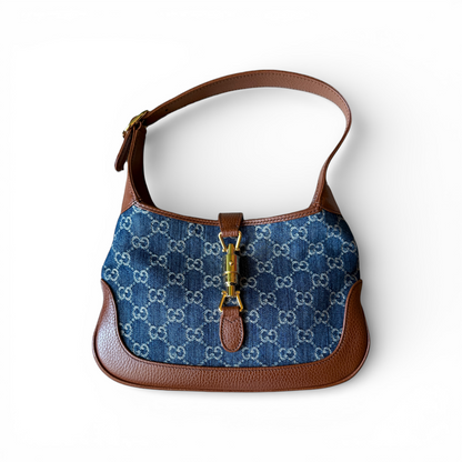 Gucci Jackie Denim Toile GG