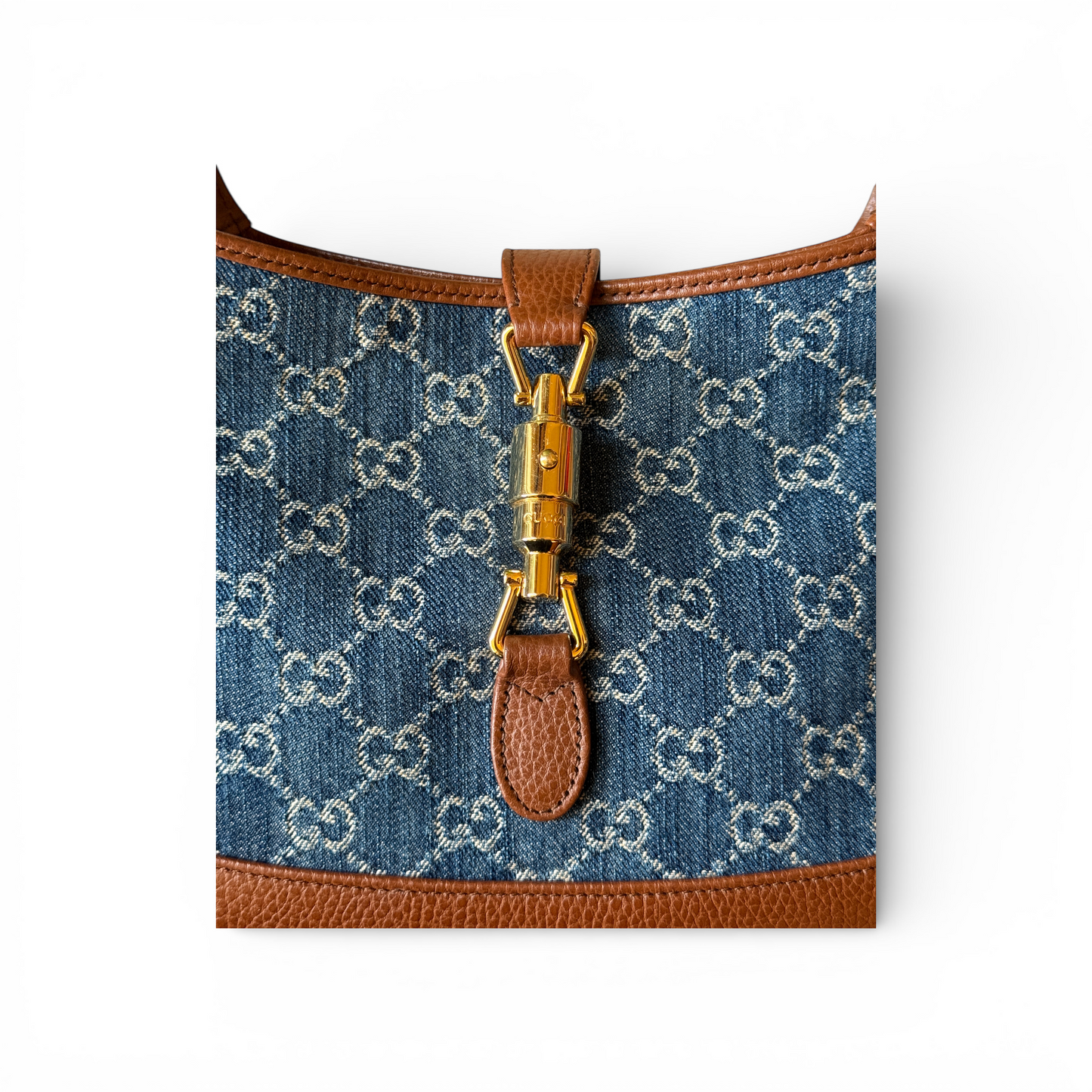 Gucci Jackie Denim Toile GG