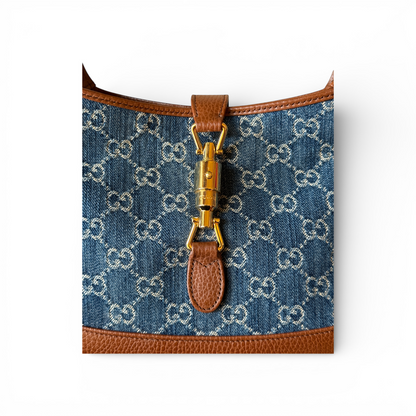 Gucci Jackie Denim Toile GG