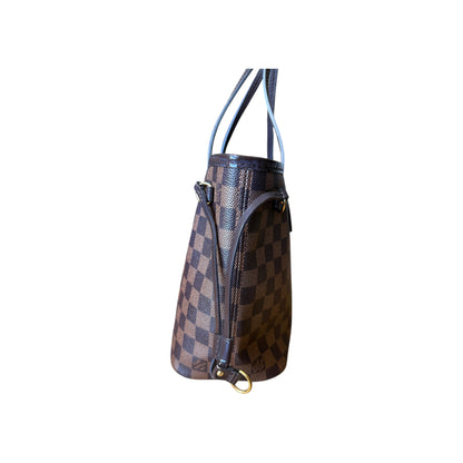 Neverfull PM damier ébène + pochette