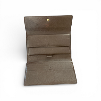 Louis Vuitton Sarah Portefeuille Damier Ébène