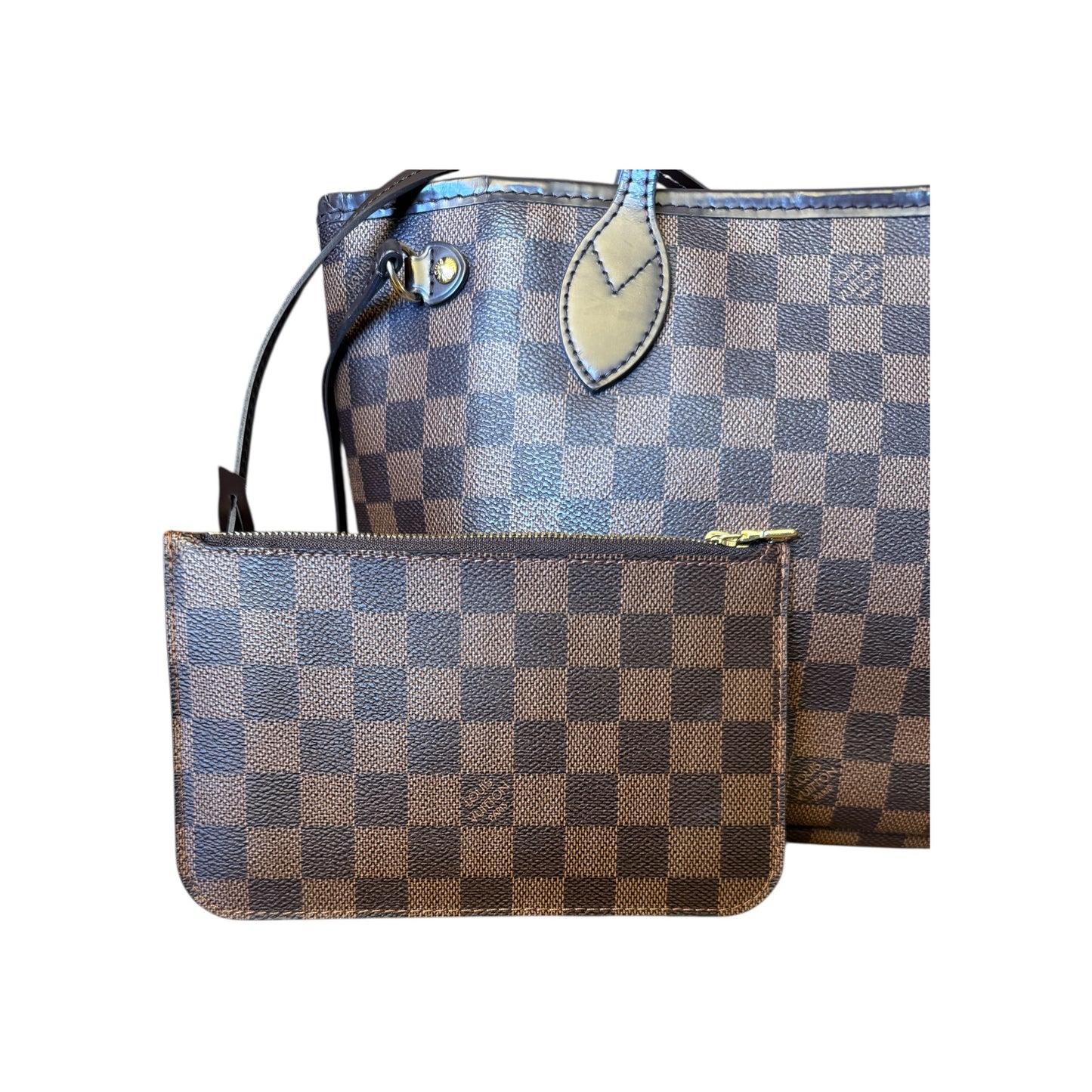 Neverfull PM damier ébène + pochette