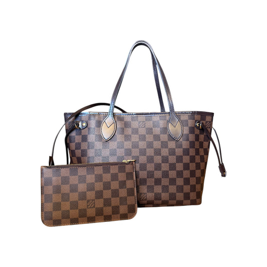 Neverfull PM damier ébène + pochette