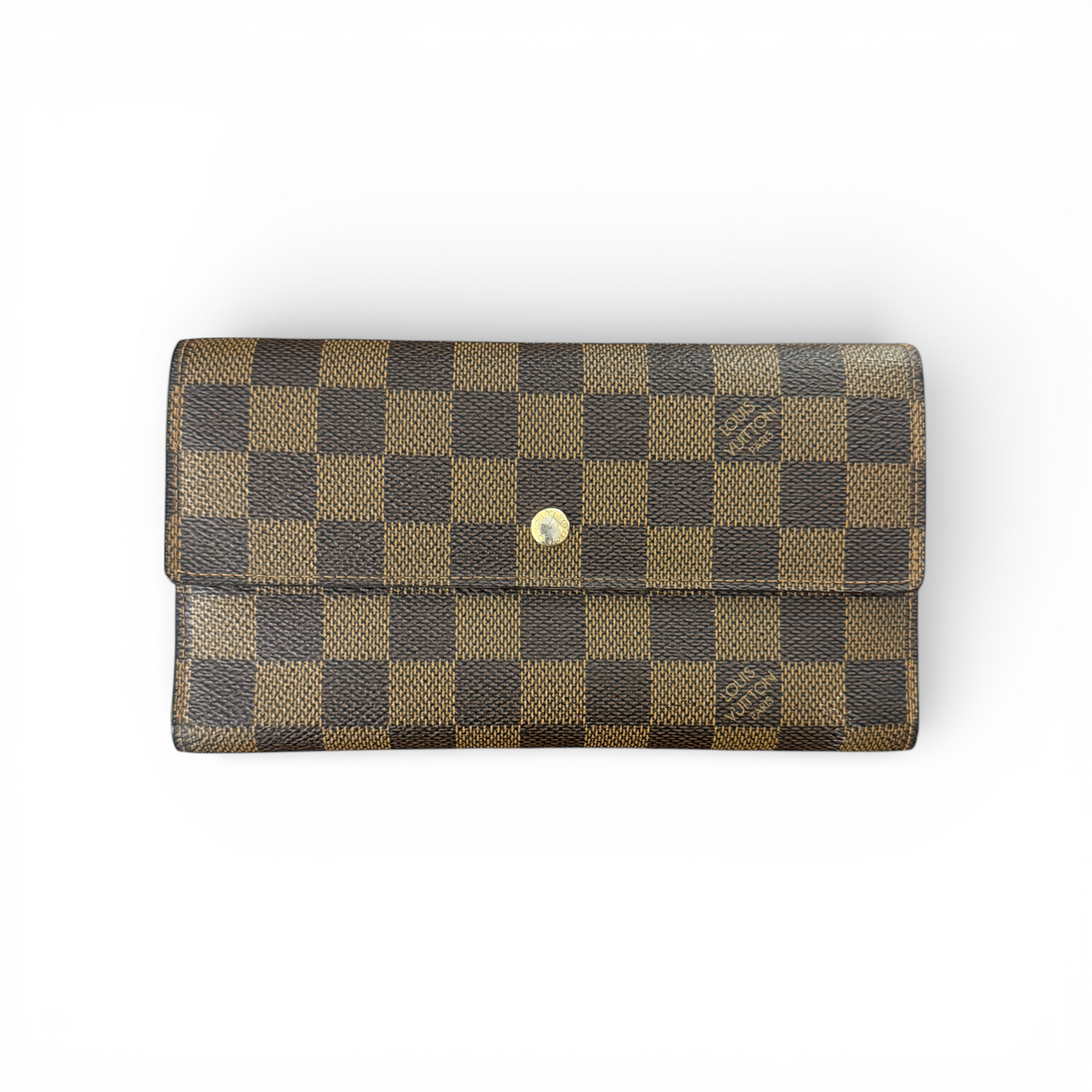 Louis Vuitton Sarah Portefeuille Damier Ébène
