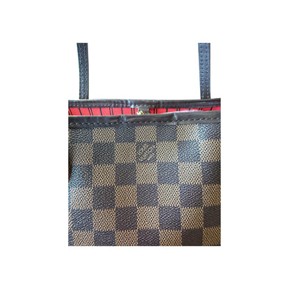 Neverfull PM damier ébène + pochette