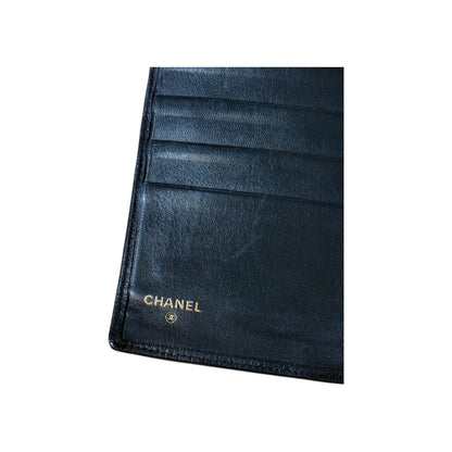 Chanel Bi-fold Long Wallet Caviar skin