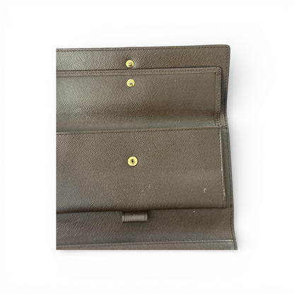 Louis Vuitton Sarah Portefeuille Damier Ébène