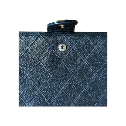 Chanel Bi-fold Long Wallet Caviar skin