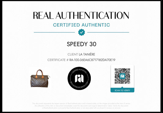 Certificat d’authenticité – Document officiel