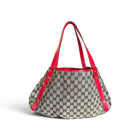 Gucci Abbey cuir rouge