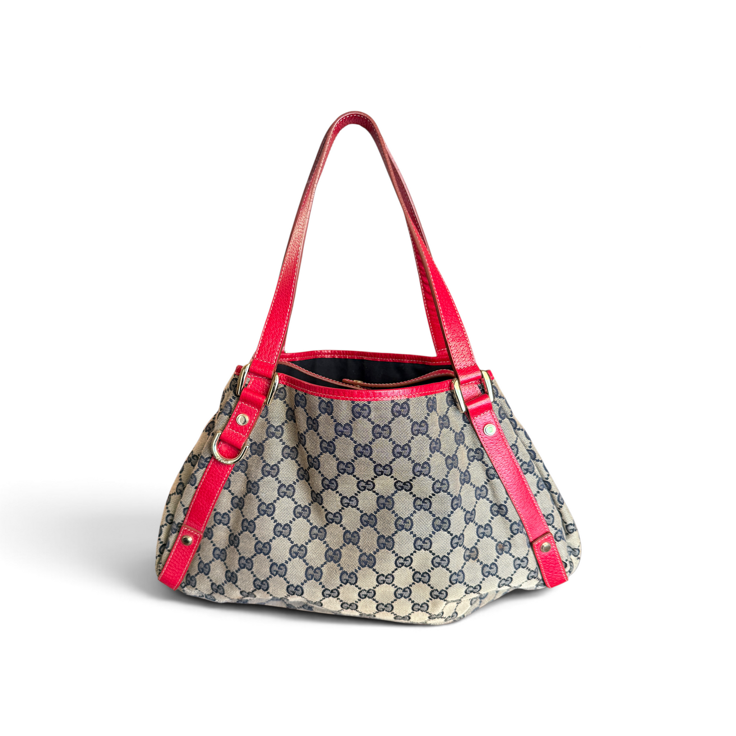 Gucci Abbey cuir rouge