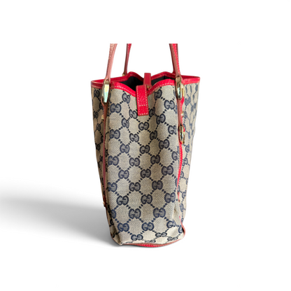 Gucci Abbey cuir rouge