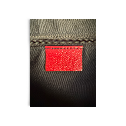 Gucci Abbey cuir rouge