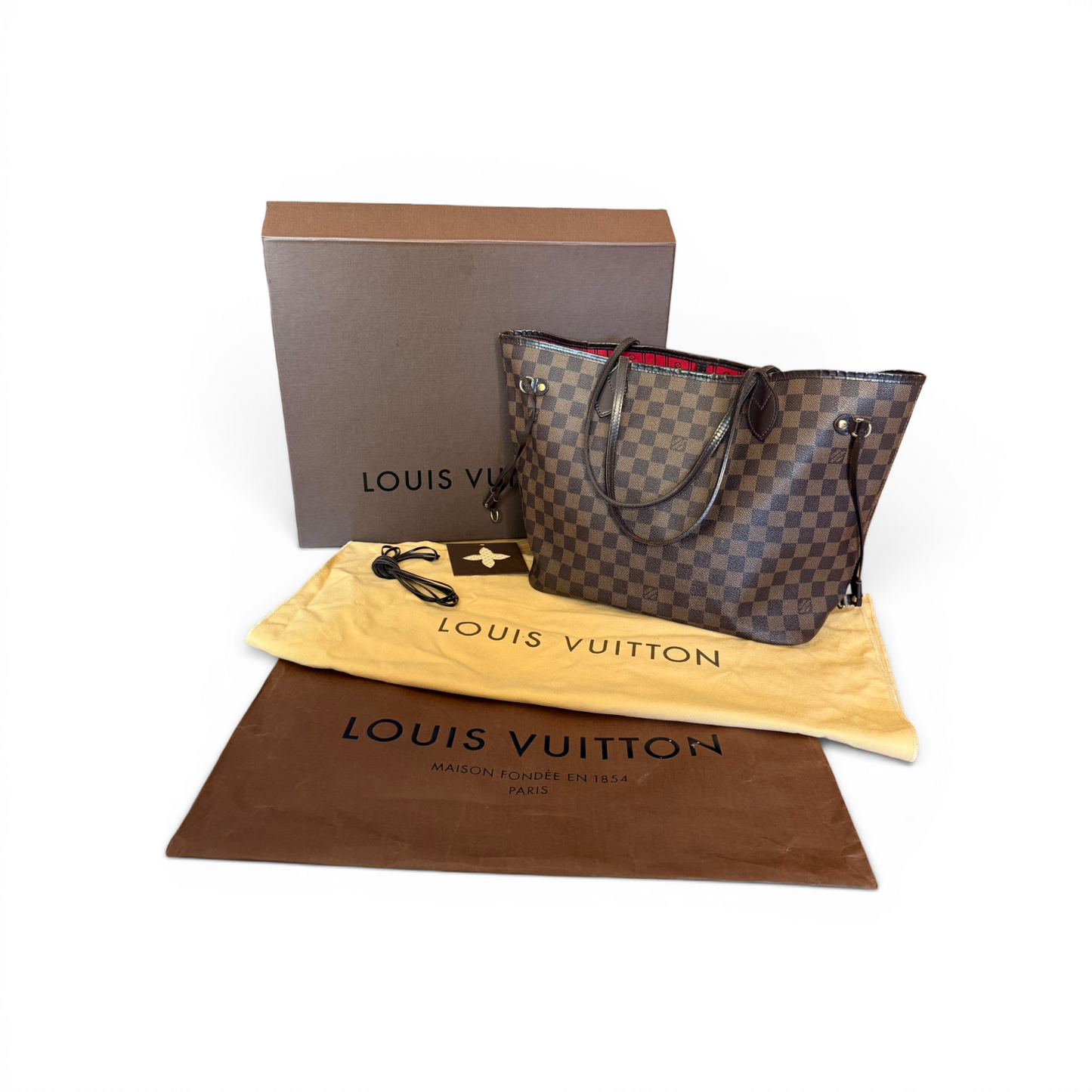 Louis Vuitton Neverfull MM Damier Ebene
